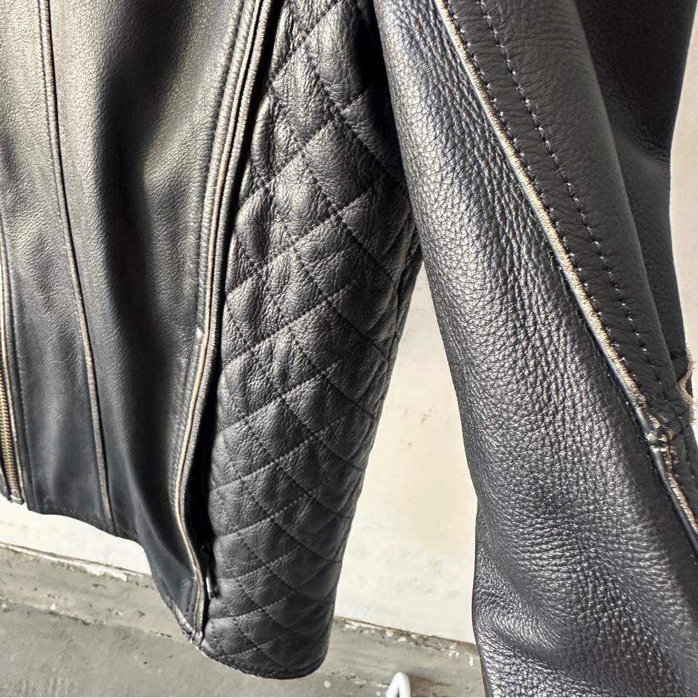 Affliction Limited Edition Buckle Leather Jacket - Picture 8 of 12